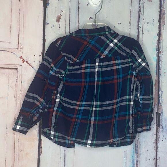 Flannel shirt for 2T boy by Okie Dokie - Picture 2 of 3